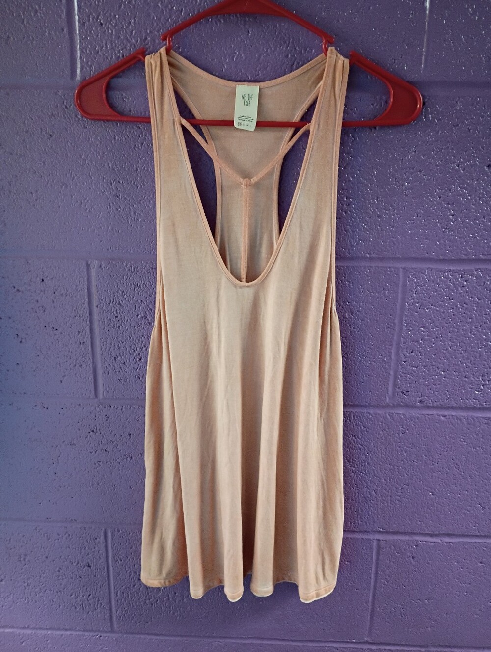 We The Free Soft Racerback Tank Top - Blush